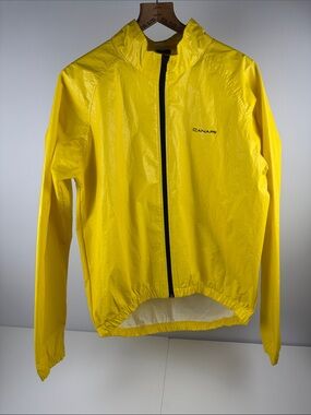 Canari High-Visibility Yellow Cycling Jacket